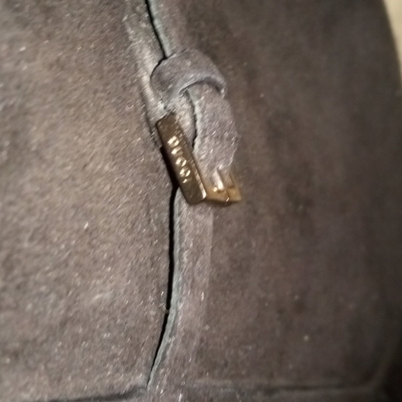 Gucci black Becky suede Heels gladiator boots - Picture 5 of 11